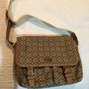 Authentic Coach Messenger Bag